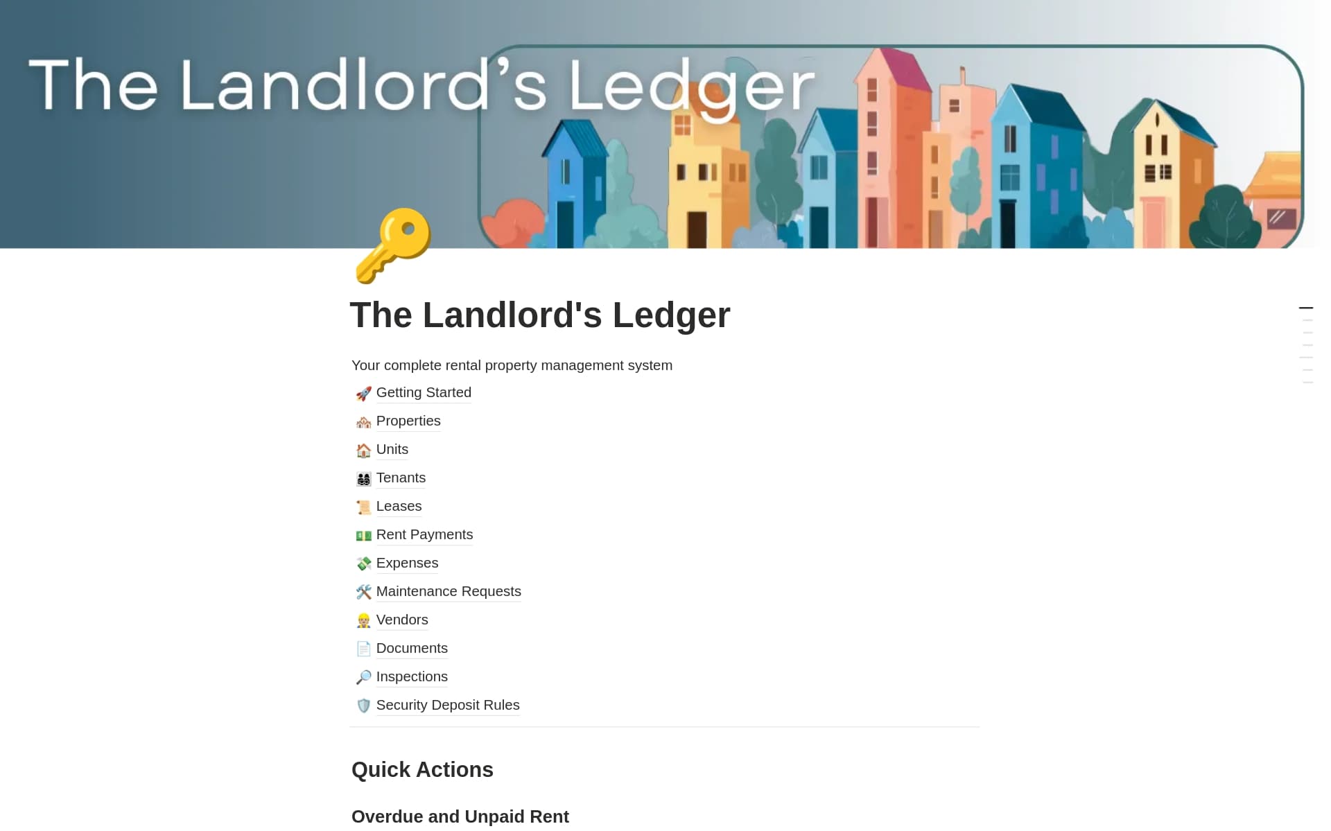 The Landlord's Ledger